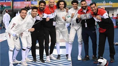 13 لاعب يمثلون مصر في الأدوار الأقصائية بعد تأهلهم في بطولة الجائزة الكبري للسلاح