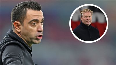 مدرب برشلونة يرد على تصريحات كومان ويشيد بـ أجيري قبل مواجهة مايوركا