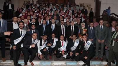 أشرف رشاد يشهد احتفالية ليلة القدر ويكرم حفظة القرآن فى بنى سويف.. بالصور