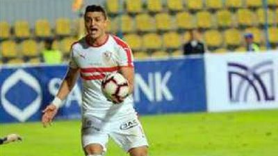 الزمالك يتقدم بهدف السعيد أمام إيسترن كومبانى فى الشوط الأول