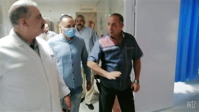 رئيس مدينة الغردقة يتفقد المستشفى العام والمستشفى العسكري