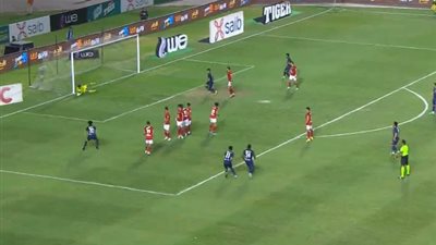 مصطفى شلبى يحرز الهدف الأول لإنبى فى شباك الأهلى.. فيديو