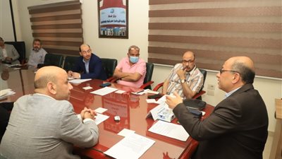 الجلسة السادسة لاجتماع اللجنة التنسيقية لرفع جودة مرفقي المياه والصرف الصحي