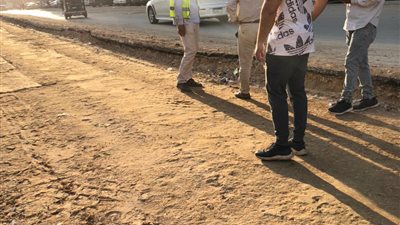 متابعة تنفيذ خطة اعادة تأهيل ورفع كفاءة الشوارع بالمنصورة