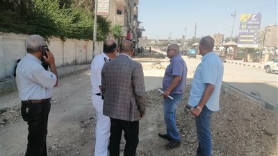 رئيس مدينة بركة السبع يستقبل مدير مرور المنوفية لتحديد المسارات بمنطقة الكورنيش