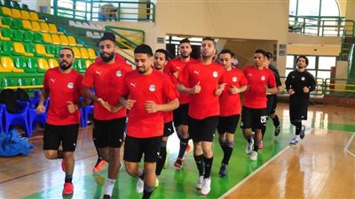 منتخب الصالات يختتم استعداداته لبطولة العرب بالسعودية