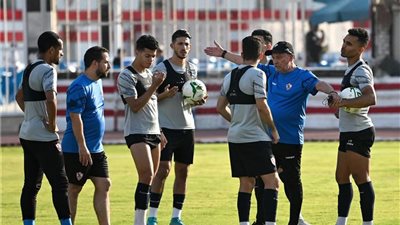 الزمالك يستعد للإسماعيلى بدنياً فى مران اليوم