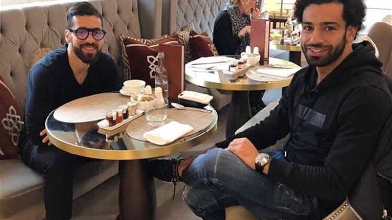 صلاح والسعيد فى لقاء