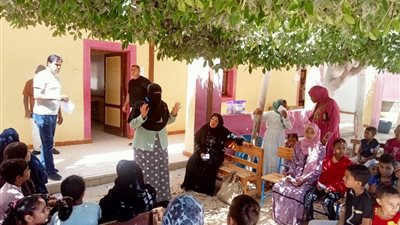 جامعة القناة توجه قوافل شاملة لقرى القنطرة بالإسماعيلية..صور