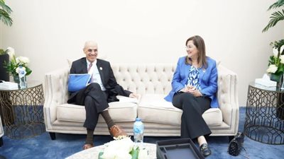 وزيرة التخطيط تبحث مع رئيس مجموعة البنك الإسلامي انطلاق الاجتماعات السنوية بشرم الشيخ