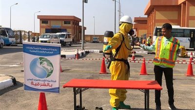 انطلاق مسابقة السلامة والصحة المهنية لشركات مياه وجه بحرى بالإسماعيلية..صور