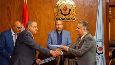 بروتوكول تعاون بين هندسة السويس والنصر للأسمدة والصناعات الكيماوية