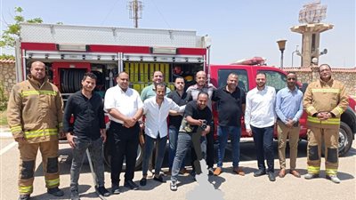 تدريب ٥٠% من العاملين بالقابضة للمطارات على الإطفاء ومكافحة الحرائق