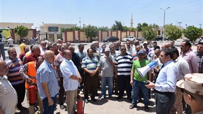مديرية التربية والتعليم بجنوب سيناء تنفذ إخلاء قياسيا اليوم بزمن أقل من دقيقتين ونصف