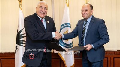 توقيع مذكرة تفاهم بين جامعة السادات وشركة غاز مصر لتعزيز التعاون بينهما