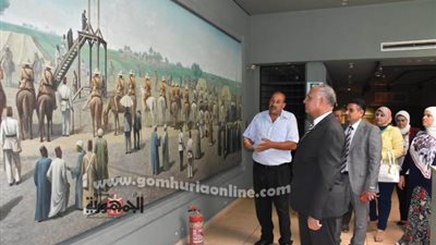 جامعة السادات تحتفل بالعيد القومي لمحافظة المنوفية بقرية 