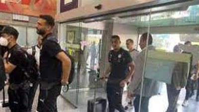 منتخب مصر يغادر مطار القاهرة لخوض مباراة كوريا الجنوبية الودية
