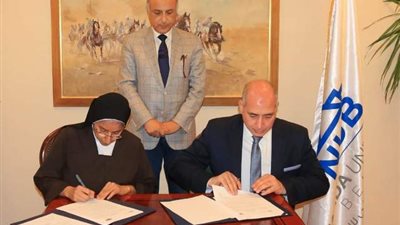 تعاون بين جامعة النهضه وراهبات بنى سويف
