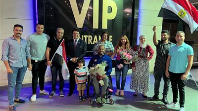 مطار القاهرة يستقبل أول سباحين من المنتخب الوطني بعد المشاركة في بطولة العالم بالبرتغال