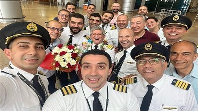 ممر شرفيَ تكريمًا لـلطيار فخري تويج احتفاءا بأخر رحلة طيران له