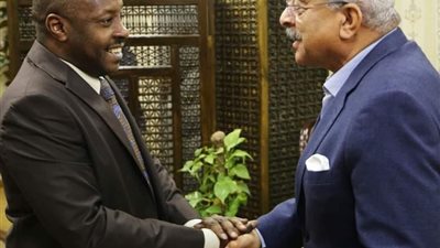محافظ السويس يستقبل القنصل السعودي بالمحافظة