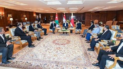 تفاصيل القمة الثلاثية بين الرئيس السيسي وملكي البحرين والأردن بشرم الشيخ
