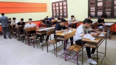 انتظام اعمال امتحانات الثانوية العامة ببنى سويف