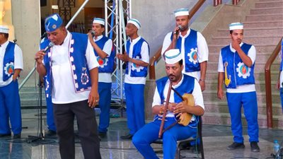 تألق فرقة ثقافة السويس للآلات الشعبية فى اليوم الثانى لمهرجان الموسيقى والغناء