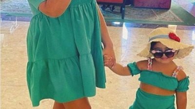 شاهد.. الظهور الأول لابنة إسراءعبدالفتاح وحمدي الميرغني