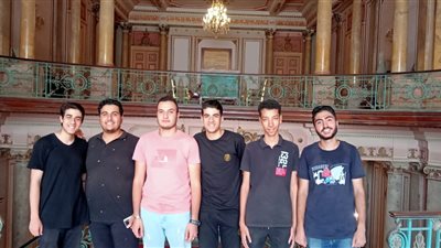 آثار عين شمس تبدأ برنامج التدريب الصيفي لطلابها