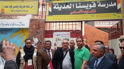 تحالف أوربا و أفريقيا و آسيا يتابع الاستفتاء فى المنوفية