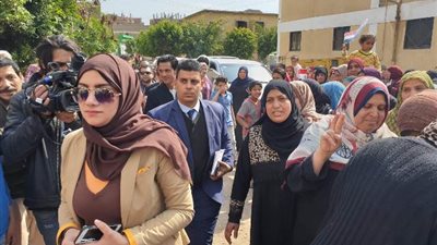 نائب المحافظ في مشتهر : مشاركة المصريين دليل علي وعي المصريين