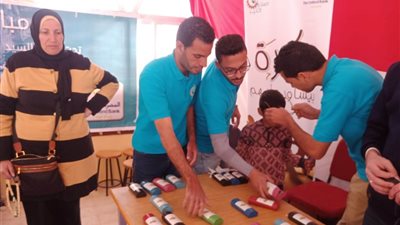 840 نظارة طبية بالمجان لأهالي سانت كاترين