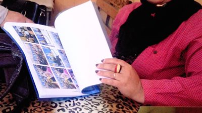 نيفين كلمة السر فى زيادة حشد السيدات بالشهداء