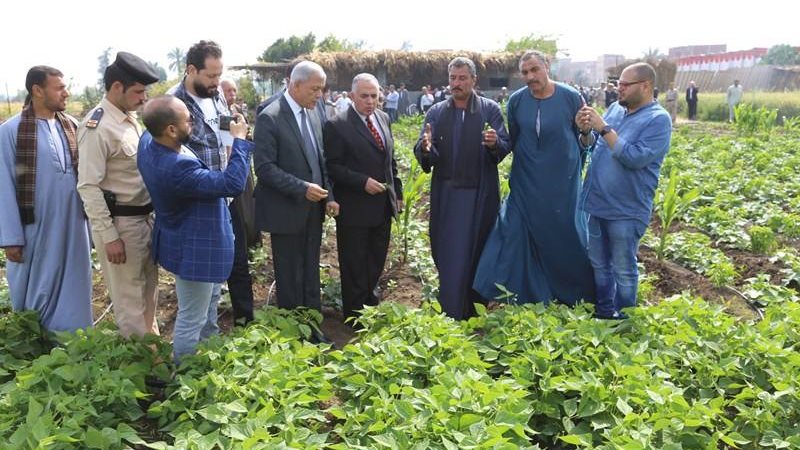 وزير الرى والمحافظ