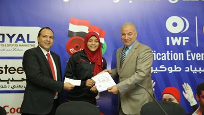 المصرية نعمة سعيد بطلة العالم للناشئين تشارك اليوم فى بطولة افريقيا لرفع الأثقال