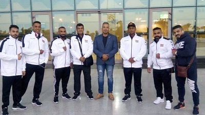 وصول المنتخب العمانى للمشاركة فى البطولة العربية 21 لكمال الاجسام