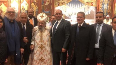 بالصور.. الجالية المصرية بفرنسا تحتفل بعيد القيامة المجيد