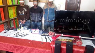 سقوط تشكيل عصابي لسرقة المساكن في قبضة أمن الشروق