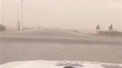 عاصفة رملية تبتلع مدينة صينية في ثوان