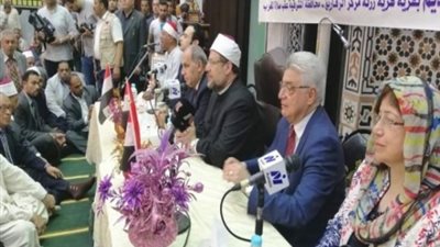 وزيرالاوقاف يفتتح مسجد الزعيم عرابى ويحاضر فى ندوة رمضان وعمارة المساجد