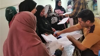 استخراج ١٦٠ بطاقة رقم قومى لسيدات قرى الزقازيق ..مجانا