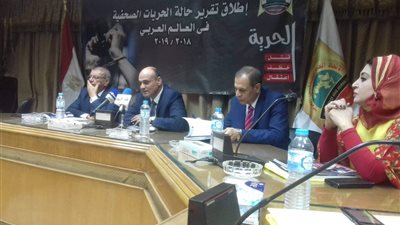 «الصحفيين العرب» يطلق تقريره السنوي.. و«ميري»: نرد علي إشاعات بعض المنظمات