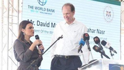 رئيس البنك الدولى يتفقد أكبر مشروع طاقة شمسية فى مصر بنبان.. صور