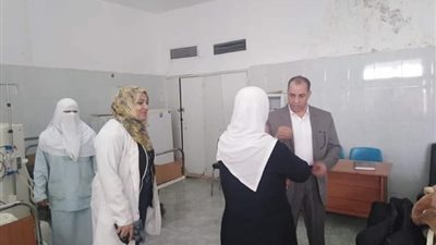 مدير التأمين الصحى يتابع مستشفى العاشر وأعمال التطوير بالمركز الطبى