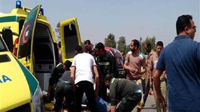 اصابة ثلاثة أشقاء فى انقلاب توك توك بترعة الجيزاوية