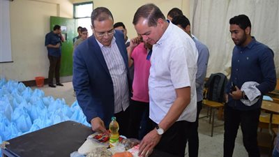 شنط الخير من طب بشرى سوهاج للقرى الأكثر إحتياجا..صور