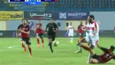 اوباما يحرز الهدف الثانى للزمالك فى شباك الداخلية