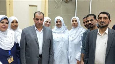 مديرالتأمين الصحى يتابع عيادة وادارة ههيا ولجنة الكبد والمبادرة الرئاسية