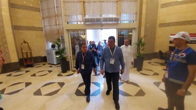 مساعد وزيرة التضامن يتفقد مقر بعثة حج الجمعيات الأهلية